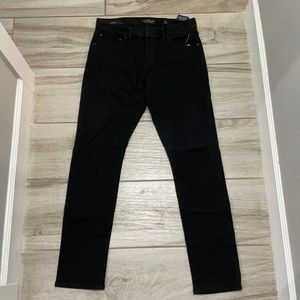 Men’s Lucky Brand 110 Skinny black jeans size 31/32